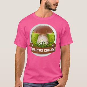 T-shirt Champignons Boletus Edulis Specimen Chasse