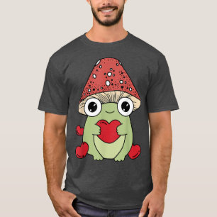 T-shirt Champignons de grenouille Goblincore Cottagecore e