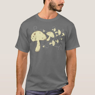 T-shirt Champignons de la fée volent avec des ailes Cottag