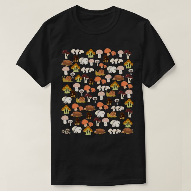 T-shirt Champignons du royaume des champignons (Design devant)