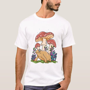 T-shirt Champignons et crapaud