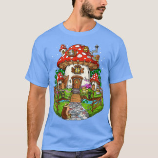 T-shirt Champignons Forêts Maison Imaginaire Champignons N