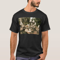 Champignons hirsute de crinière