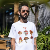 Champignons magiques yoga méditation camping art c