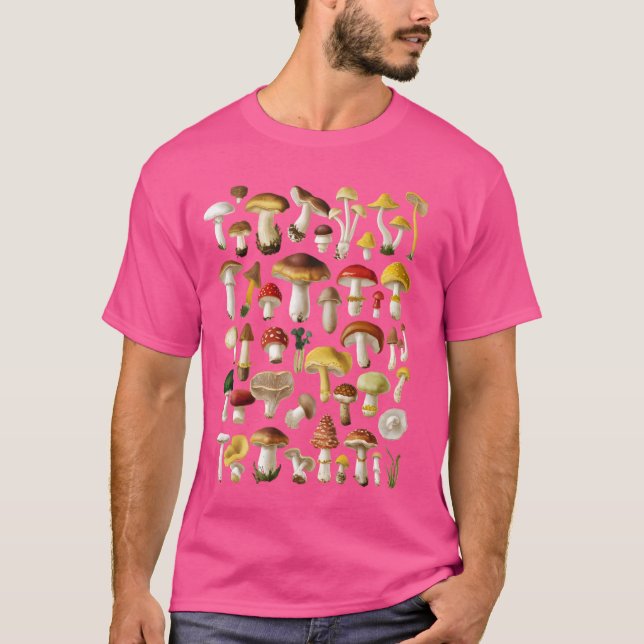 T-shirt Champignons Mycologie champignons de champignons d (Devant)