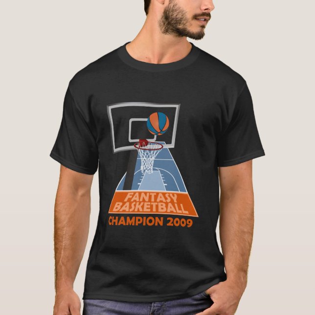 T-shirt Champion 2009 de basket-ball d'imaginaire (Devant)