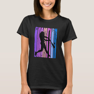 T-shirt Champion de baseball Motivational Femme Cool Vinta