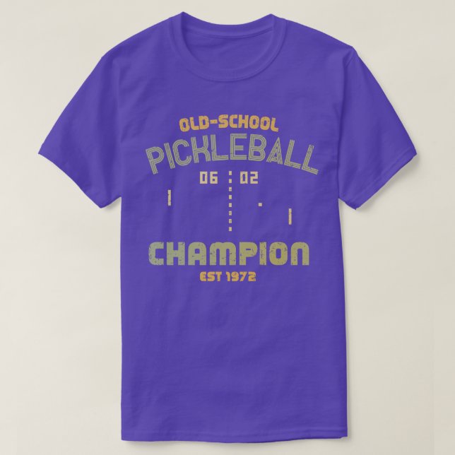 T-shirt Champion de basket-ball OldSchool (Design devant)