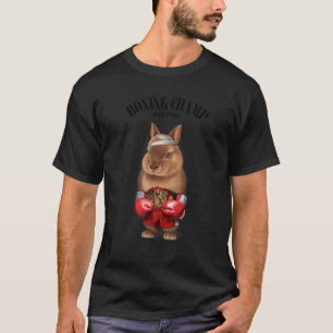 T-shirt Champion de boxe Nwarf Rabbit Fighter 1
