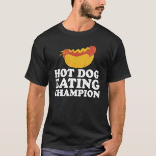 T-shirt Champion de consommation de hot-dogs