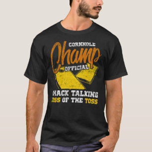 T-shirt Champion de Cornhole Chemise Corn Hole Toss Boss D