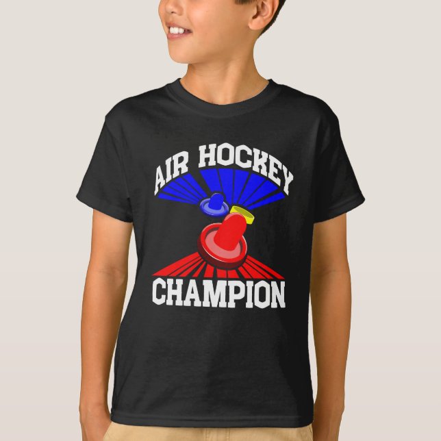 T-shirt Champion de hockey de l'air (Devant)