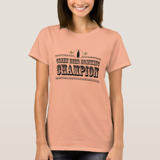 T-shirt Champion de la bière verte
