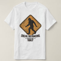 Champion de la distanciation sociale de Bigfoot lé