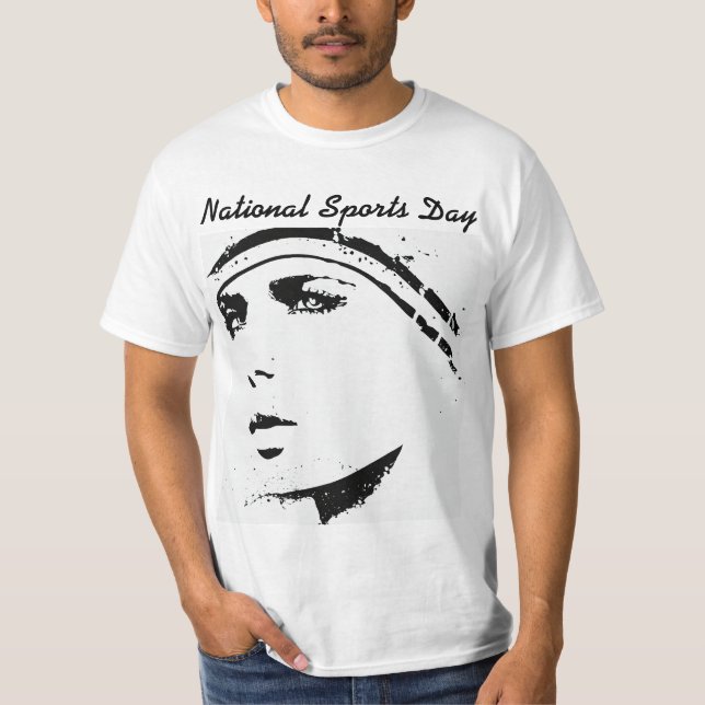 T-shirt "Champion de la Journée nationale des sports"LEGEN (Devant)