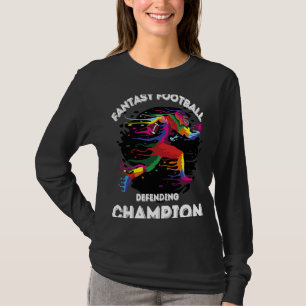 T-shirt Champion de la Ligue de football d'Imaginaire FFL