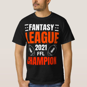 T-shirt Champion de la Ligue d'Imaginaire de football 2021