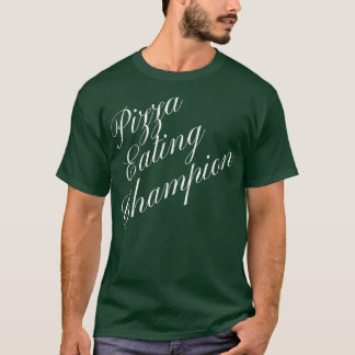 T-shirt Champion de la mangeoire de pizza Concurrence de n