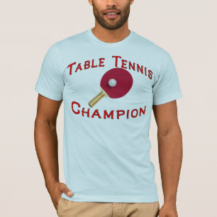 T-shirt Champion de ping-pong