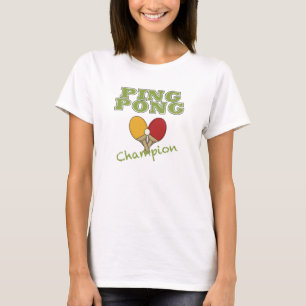 T-shirt Champion de ping-pong