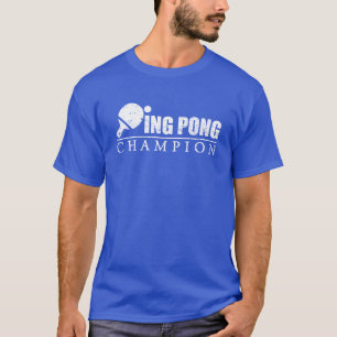 T-shirt Champion de ping-pong