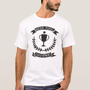T-shirt champion de puanteur de bière