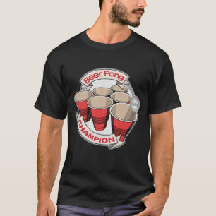 T-shirt Champion de puanteur de bière personnalisable