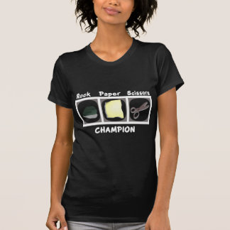 T-shirt Champion des ciseaux de papier rock