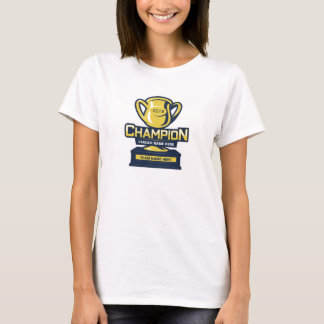 T-shirt Champion du football d'imaginaire