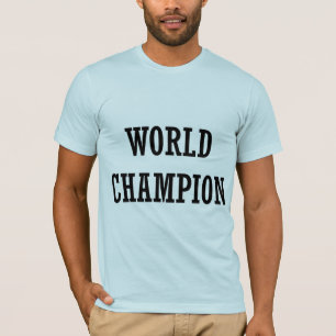T-shirt Champion du monde