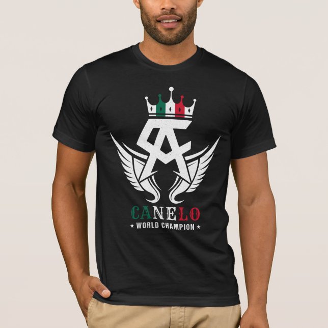 T-shirt Champion du Monde Canelo (Devant)