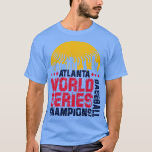 T-shirt Champion du monde de baseball d'Atlanta