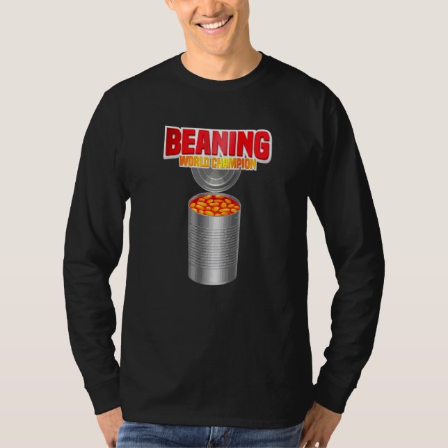 T-shirt Champion du Monde de Beaning Tendance virale de du (Devant)
