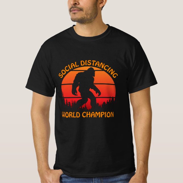 T-shirt Champion du monde de la danse sociale (Devant)