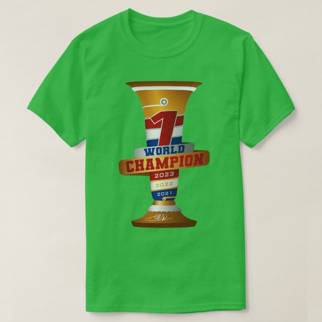 T-shirt Champion du Monde Max 3time (Design devant)