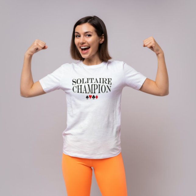 T-shirt Champion du Solitaire (Créateur téléchargé)