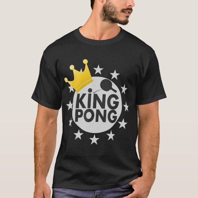 T-shirt Champion King Pong Ping Pong (Devant)