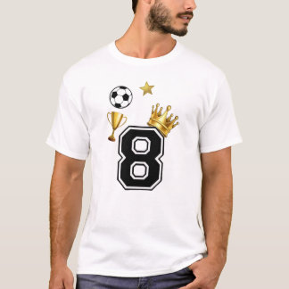 T-shirt Champion Numéro 8 Football Crown Homme Basi