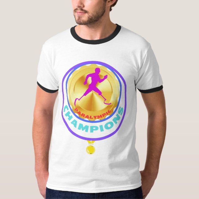 T-shirt Champion paralympique (Devant)