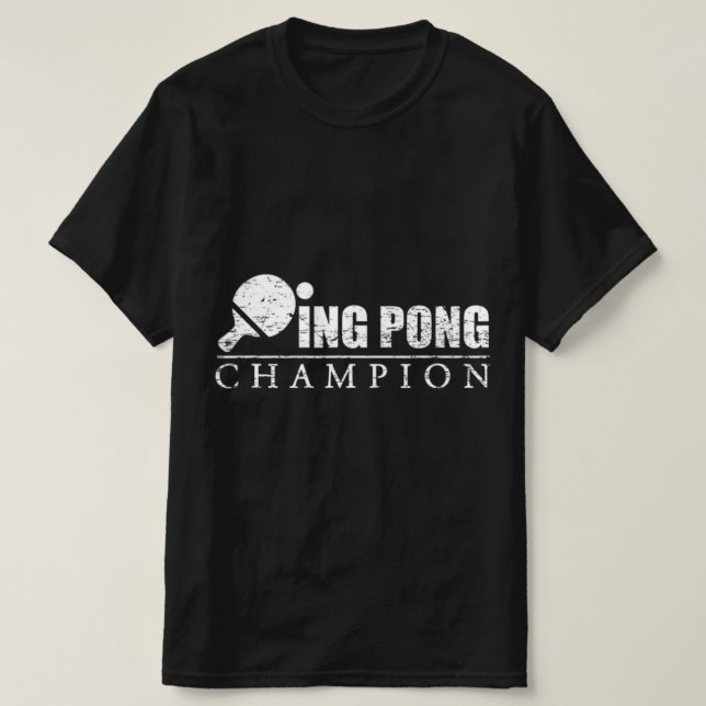 T-shirt Champion Ping Pong (Design devant)