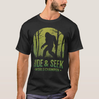 T-shirt Champion Rétro du Monde de Cache-Cache