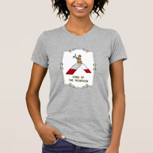 T-shirt Champion roi du chien de montagne agilité drôle