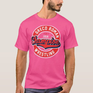 T-shirt Champion romain de lutte Greco Freestyle Wrestler