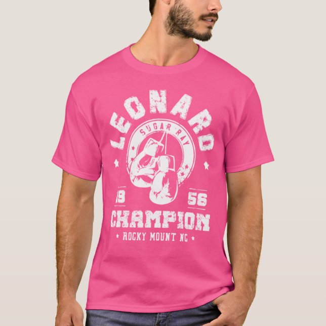 T-shirt Champion Sugar Ray Leonard (Devant)