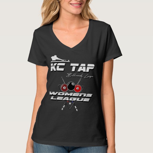 T-shirt Championnat de football féminin (Devant)