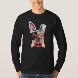 T-shirt Championnat de France de Chien Bunny Ears Lunettes