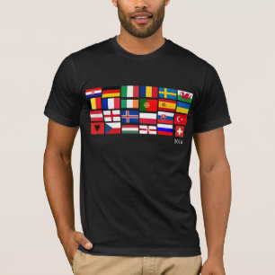 T-shirt Championnat d'Europe de football 2016
