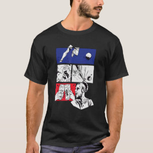 T-shirt Championnat d'Europe Drapeau Français Passion