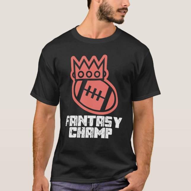 T-shirt Championnat DFS de la Ligue d'Imaginaire de footba (Devant)