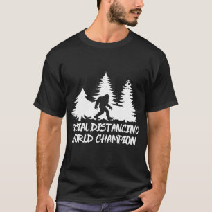 T-shirt Championnat du monde de distanciation de Bigfoot S